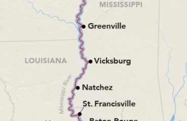 Lower Mississippi map