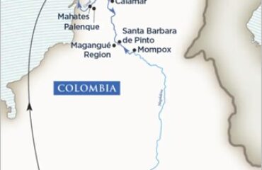 Magic of Colombia Map