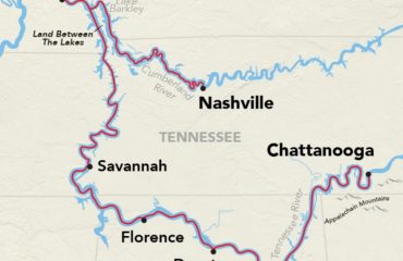 Tennessee Rivers Cruise Map