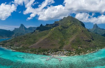 Panoramic Drone Photos French Polynesia Moorea Fakarava