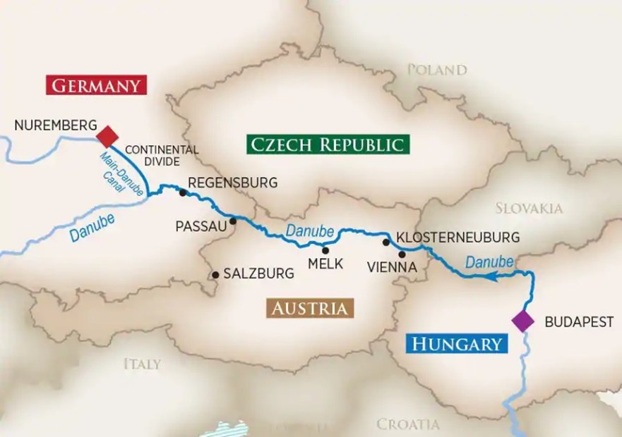 Prince William Sound Cruise Map