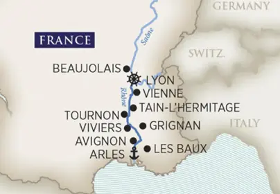 Prince William Sound Cruise Map