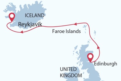 Prince William Sound Cruise Map